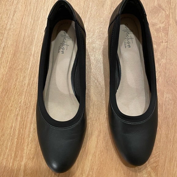 Clarks Mallory Berry wedge pump size 8 - Picture 2 of 4